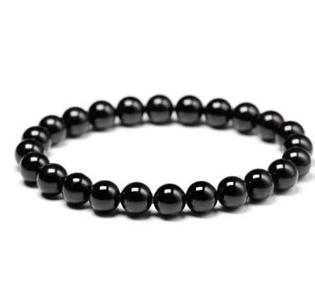 Black Tourmaline Bracelet for protection from evil eye
