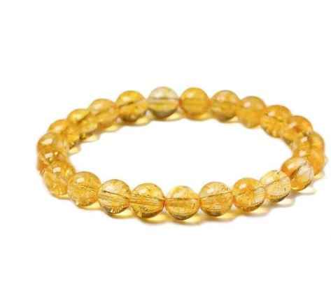 Citrine Bracelet for abundance, success, and positive energy