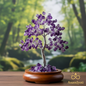 Amethyst Crystal Tree for Chakra Healing & Home Decor (Clarity of Mind & Focus) - AnantJyoti