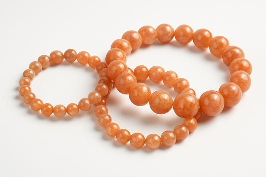 Sunstone Crystal Bracelet 6mm, 8mm, 10mm image for shopify upload